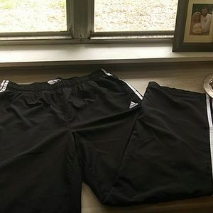 Adidas athletic pants sz L